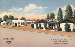 Members United Motor Courts, Inc. Postcard