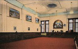 Odd Fellows Hall Interior Denver, CO Postcard Postcard Postcard