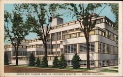 Agnes Reid Tammen Wing of Children's Hospital Postcard