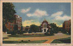 Immanuel Deaconess Institute Omaha, NE Postcard Postcard Postcard