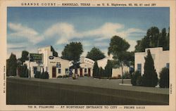 Grande Court Amarillo, TX Postcard Postcard Postcard