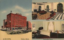 Alvin Hotel Postcard
