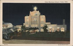 Tulsa Municipal Airport Oklahoma Postcard Postcard Postcard