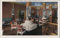 Indian Room, Hotel Niagara Postcard