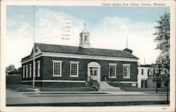 United States Post Office Canton, MO Postcard Postcard Postcard