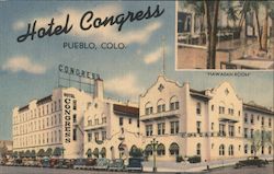 Hotel Congress Pueblo, CO Postcard Postcard Postcard