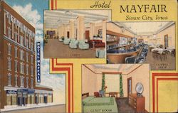 Hotel Mayfair Sioux City, IA Postcard Postcard Postcard