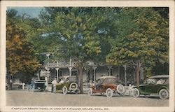 A Popular Resort Hotel in Land of a Million Smiles Postcard