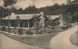 Twin Cabin Inn Boomy Dell Postcard