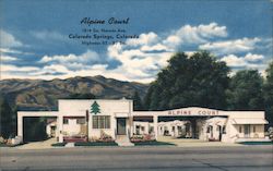 Alpine Court Postcard