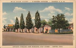 Mile High Court Postcard
