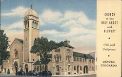 Church of the Holy Ghost and Rectory Postcard