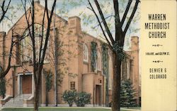 Warren Methodist Church Postcard
