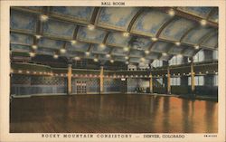 Ball Room, Rocky Mountain Consistory Postcard