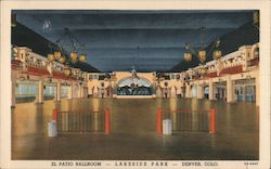 El Patio Ballroom - Lakeside Park Postcard