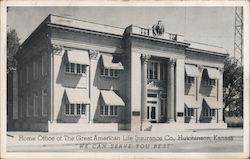 Home Office of The Great American Life Insurance Co. Postcard