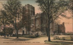 Michigan Union, University of Michigan Postcard