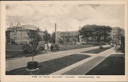 View at State Teachers' College Postcard