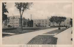 View at the C.M.S.T.C. Warrensburg, MO Postcard Postcard Postcard