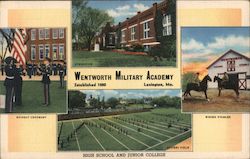 Wentworth Military Academy Lexington, MO Postcard Postcard Postcard