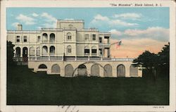 The Mansion Block Island, RI Postcard Postcard Postcard