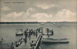 Crabbing Island Heights, NJ Postcard Postcard Postcard