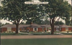 Cedar Falls Motel, Cedar Falls, Iowa Postcard