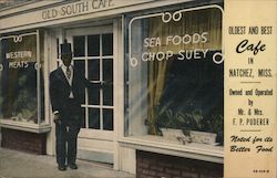 Old South Cafe Postcard