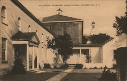 Hale House, Courtyard, Union College Postcard