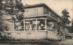 Western Hotel - Camp Chesterfield, The Indiana Association of Spiritualists Postcard Postcard Postcard