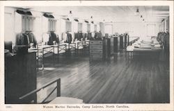 Women Marine Barracks Camp Lejeune, NC Postcard Postcard Postcard