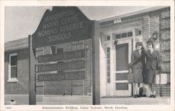 Administration Building Camp Lejeune, NC Postcard Postcard Postcard