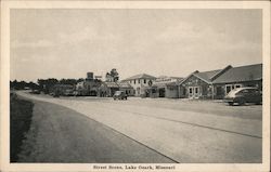 Street Scene, Lake Ozark, Missouri Postcard