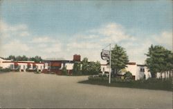 Jensen's Pine View Motel Postcard