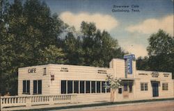Riverview Cafe - Gatlinburg, Tenn. Postcard