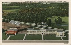 Lufkin Senior High - Shands Gym - Panther Park Postcard