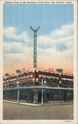 Exterior View of the Buckhorn Curio Store San Antonio, TX Postcard Postcard Postcard