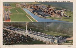 Ford Motor Co., Fordson Plant Lincoln Motor Company Postcard
