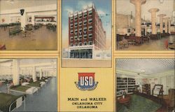 USO Building Postcard