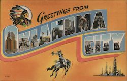 Greetings from Oklahoma City Postcard