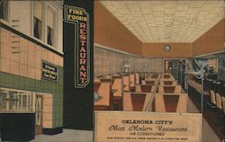 Fine Foods Restaurant - Oklahoma City's Most Modern Restaurant - Air Conditioned Postcard