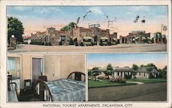 National Tourist Apartments Postcard