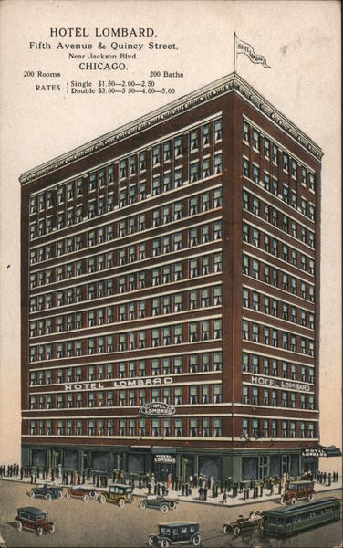 Hotel Lombard Chicago Illinois