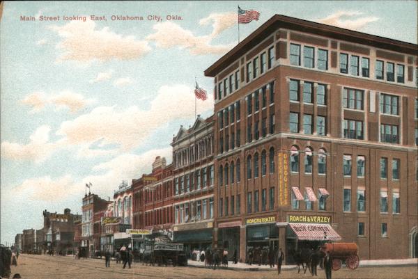 Main Street looking East Oklahoma City