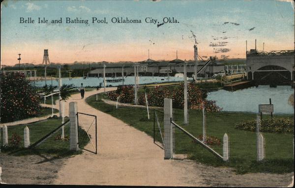 Belle Isld and Bathing Pool Oklahoma City