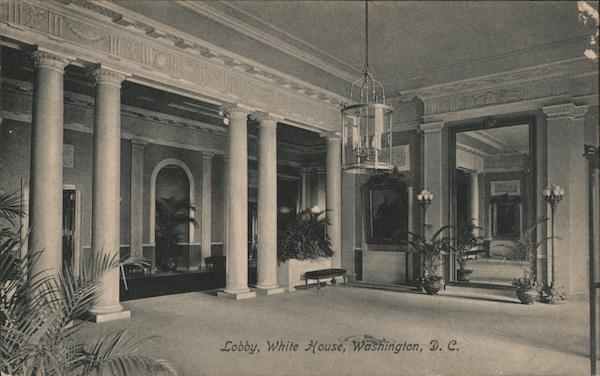 Lobby, White House Washington District of Columbia