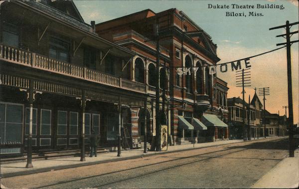 Dukate Theatre Building Biloxi Mississippi