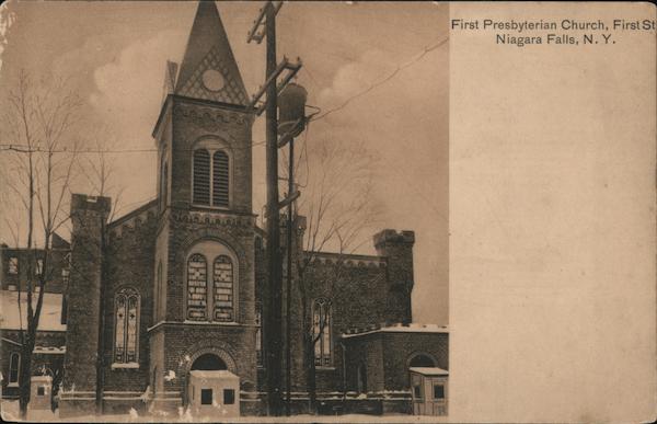 First Presbyterian Church, First St. Niagara Falls New York