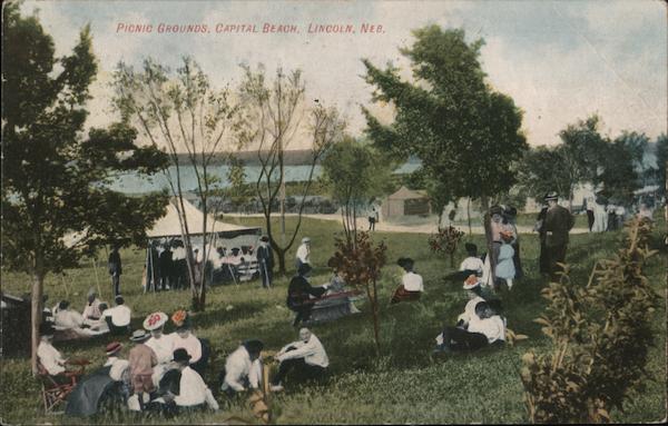 Picnic Grounds, Capital Beach Lincoln Nebraska