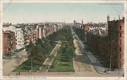Commonwealth Avenue Postcard